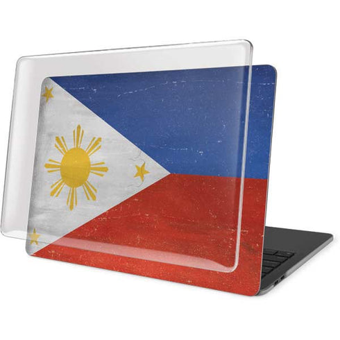 Philippines Flag Distressed MacBook Pro 16in (2019-20) Case plus Skin
